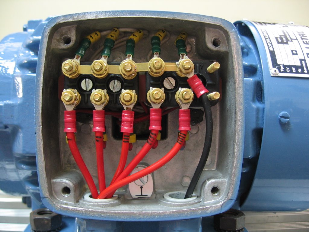 Star connected five-phase motor